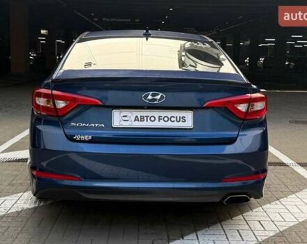 Синий Хендай Соната, объемом двигателя 2.36 л и пробегом 252 тыс. км за 9790 $, фото 5 на Automoto.ua