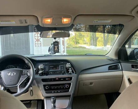 Синий Хендай Соната, объемом двигателя 2.36 л и пробегом 285 тыс. км за 10800 $, фото 12 на Automoto.ua