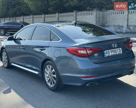 Синий Хендай Соната, объемом двигателя 2.4 л и пробегом 78 тыс. км за 11700 $, фото 27 на Automoto.ua