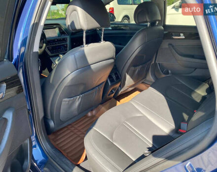 Синій Хендай Соната, об'ємом двигуна 1.7 л та пробігом 66 тис. км за 14900 $, фото 10 на Automoto.ua