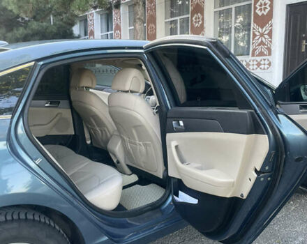 Синий Хендай Соната, объемом двигателя 2.36 л и пробегом 285 тыс. км за 10800 $, фото 21 на Automoto.ua