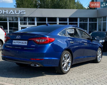 Синій Хендай Соната, об'ємом двигуна 1.7 л та пробігом 66 тис. км за 14900 $, фото 5 на Automoto.ua