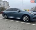 Синий Хендай Соната, объемом двигателя 2.36 л и пробегом 130 тыс. км за 11000 $, фото 1 на Automoto.ua