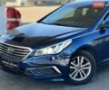 Синий Хендай Соната, объемом двигателя 2.36 л и пробегом 175 тыс. км за 9199 $, фото 1 на Automoto.ua