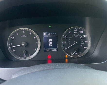 Синий Хендай Соната, объемом двигателя 2.36 л и пробегом 285 тыс. км за 10800 $, фото 15 на Automoto.ua