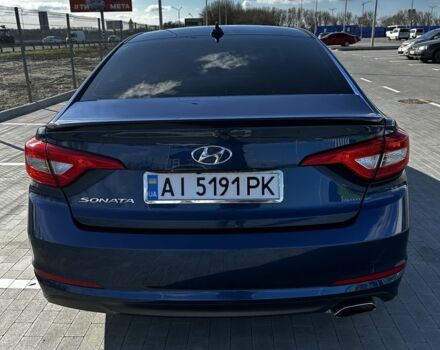 Синій Хендай Соната, об'ємом двигуна 2.4 л та пробігом 153 тис. км за 11000 $, фото 1 на Automoto.ua