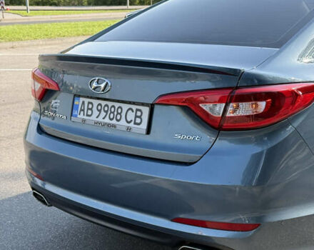 Синий Хендай Соната, объемом двигателя 2.4 л и пробегом 78 тыс. км за 11700 $, фото 10 на Automoto.ua