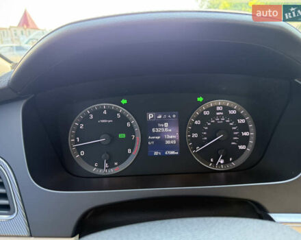 Синий Хендай Соната, объемом двигателя 2.4 л и пробегом 78 тыс. км за 11700 $, фото 20 на Automoto.ua