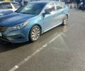 Синій Хендай Соната, об'ємом двигуна 2.36 л та пробігом 130 тис. км за 10800 $, фото 1 на Automoto.ua
