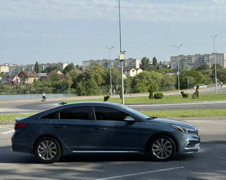 Синий Хендай Соната, объемом двигателя 2.4 л и пробегом 78 тыс. км за 11700 $, фото 6 на Automoto.ua