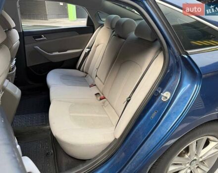 Синий Хендай Соната, объемом двигателя 2.36 л и пробегом 252 тыс. км за 9790 $, фото 9 на Automoto.ua