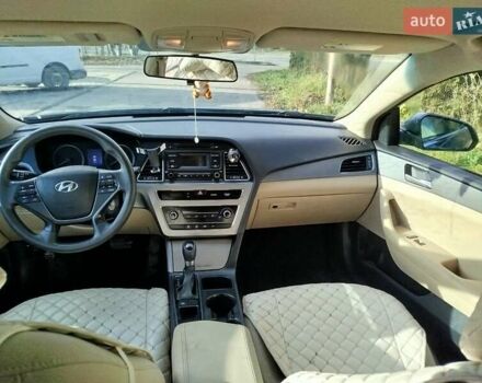 Синий Хендай Соната, объемом двигателя 2.36 л и пробегом 219 тыс. км за 10200 $, фото 14 на Automoto.ua