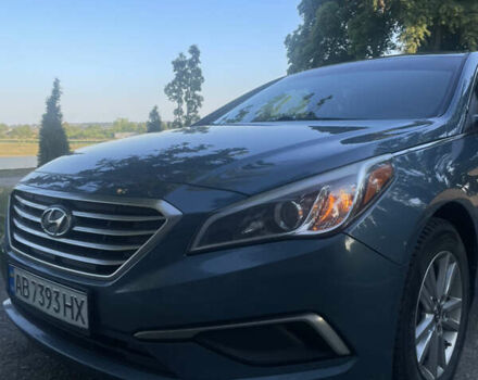 Синий Хендай Соната, объемом двигателя 2.36 л и пробегом 285 тыс. км за 10800 $, фото 4 на Automoto.ua