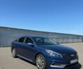 Синий Хендай Соната, объемом двигателя 2.36 л и пробегом 206 тыс. км за 8100 $, фото 1 на Automoto.ua