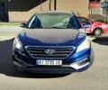 Синий Хендай Соната, объемом двигателя 2.36 л и пробегом 121 тыс. км за 9600 $, фото 1 на Automoto.ua