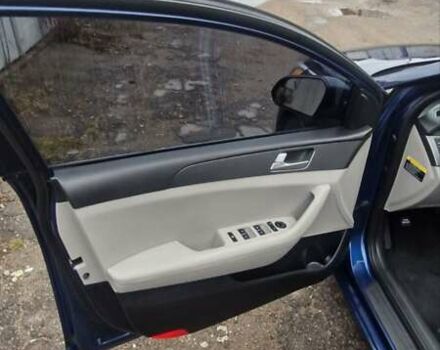 Синий Хендай Соната, объемом двигателя 2.36 л и пробегом 138 тыс. км за 8900 $, фото 2 на Automoto.ua