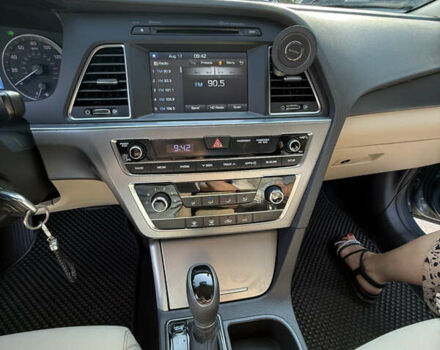 Синий Хендай Соната, объемом двигателя 2.4 л и пробегом 78 тыс. км за 11700 $, фото 2 на Automoto.ua