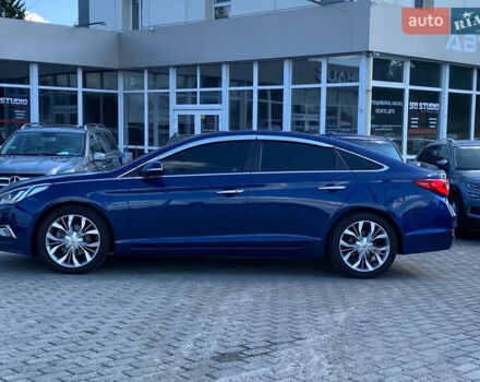 Синій Хендай Соната, об'ємом двигуна 1.7 л та пробігом 66 тис. км за 14900 $, фото 4 на Automoto.ua
