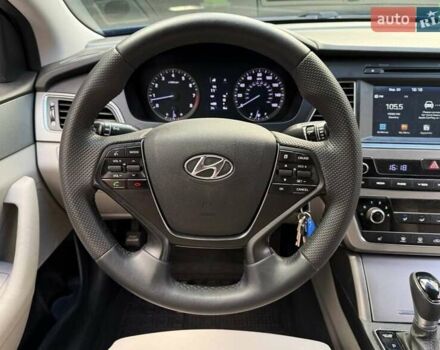 Синий Хендай Соната, объемом двигателя 2.36 л и пробегом 252 тыс. км за 9790 $, фото 16 на Automoto.ua