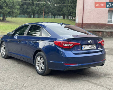Синій Хендай Соната, об'ємом двигуна 2.36 л та пробігом 125 тис. км за 8500 $, фото 2 на Automoto.ua