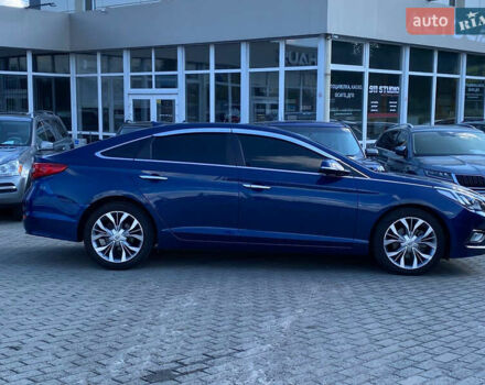 Синій Хендай Соната, об'ємом двигуна 1.7 л та пробігом 66 тис. км за 14900 $, фото 3 на Automoto.ua