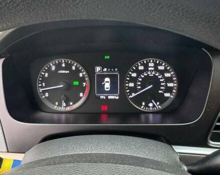 Синий Хендай Соната, объемом двигателя 2.4 л и пробегом 120 тыс. км за 10500 $, фото 10 на Automoto.ua