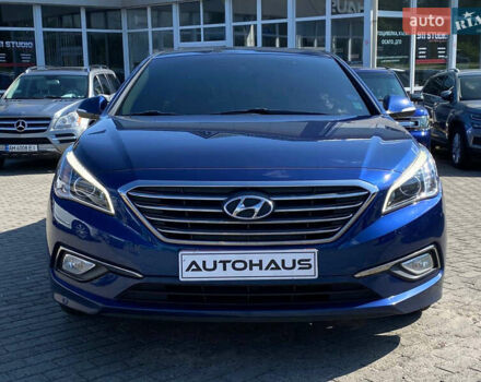 Синій Хендай Соната, об'ємом двигуна 1.7 л та пробігом 66 тис. км за 14900 $, фото 1 на Automoto.ua