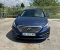Синий Хендай Соната, объемом двигателя 2.36 л и пробегом 145 тыс. км за 11000 $, фото 1 на Automoto.ua