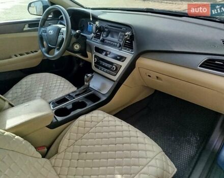 Синий Хендай Соната, объемом двигателя 2.36 л и пробегом 219 тыс. км за 10200 $, фото 16 на Automoto.ua