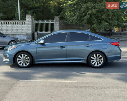 Синий Хендай Соната, объемом двигателя 2.4 л и пробегом 78 тыс. км за 11700 $, фото 26 на Automoto.ua