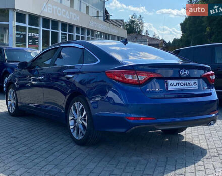 Синій Хендай Соната, об'ємом двигуна 1.7 л та пробігом 66 тис. км за 14900 $, фото 7 на Automoto.ua