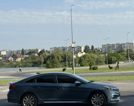 Синий Хендай Соната, объемом двигателя 2.4 л и пробегом 78 тыс. км за 11700 $, фото 7 на Automoto.ua