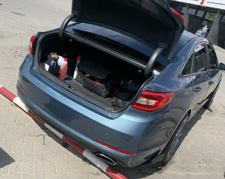 Синий Хендай Соната, объемом двигателя 2.4 л и пробегом 144 тыс. км за 12100 $, фото 4 на Automoto.ua