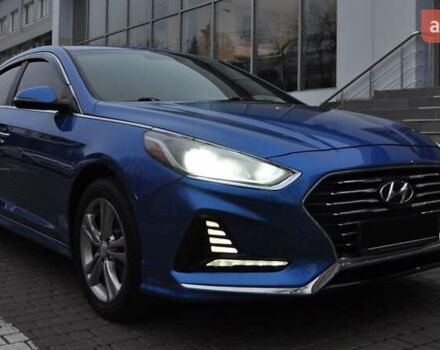 Синій Хендай Соната, об'ємом двигуна 2.4 л та пробігом 62 тис. км за 15200 $, фото 9 на Automoto.ua