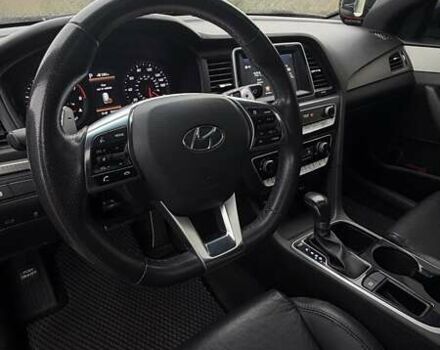 Синий Хендай Соната, объемом двигателя 2.4 л и пробегом 148 тыс. км за 13500 $, фото 11 на Automoto.ua