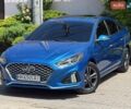 Синий Хендай Соната, объемом двигателя 2.4 л и пробегом 69 тыс. км за 12500 $, фото 1 на Automoto.ua