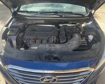 Синий Хендай Соната, объемом двигателя 2.4 л и пробегом 192 тыс. км за 10800 $, фото 2 на Automoto.ua