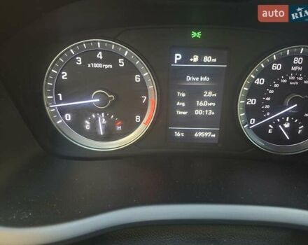 Хендай Соната 2017 в Киеве на Automoto.ua Синий Хендай Соната, объемом двигателя 2.36 л и пробегом 90 тыс. км за 11999 $, фото 26 на Automoto.ua