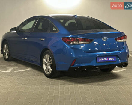 Хендай Соната 2017 в Киеве на Automoto.ua Синий Хендай Соната, объемом двигателя 2.36 л и пробегом 112 тыс. км за 11900 $, фото 5 на Automoto.ua