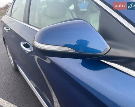 Синій Хендай Соната, об'ємом двигуна 2.36 л та пробігом 162 тис. км за 12500 $, фото 13 на Automoto.ua