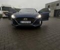 Синий Хендай Соната, объемом двигателя 2.4 л и пробегом 148 тыс. км за 13500 $, фото 1 на Automoto.ua