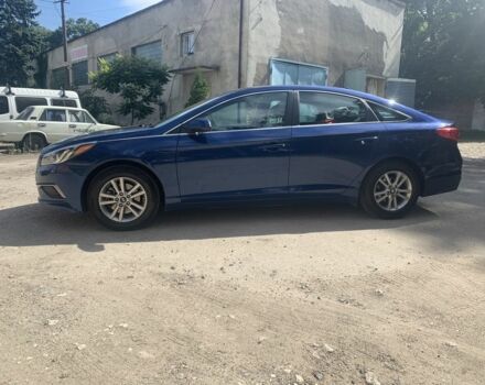 Синий Хендай Соната, объемом двигателя 2.4 л и пробегом 192 тыс. км за 10800 $, фото 10 на Automoto.ua