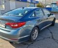 Синий Хендай Соната, объемом двигателя 2.36 л и пробегом 120 тыс. км за 10500 $, фото 2 на Automoto.ua