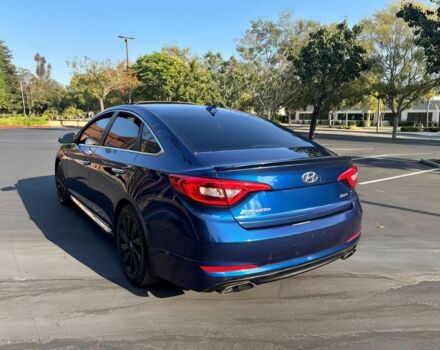 Синий Хендай Соната, объемом двигателя 2.4 л и пробегом 65 тыс. км за 9600 $, фото 4 на Automoto.ua