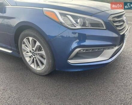 Синій Хендай Соната, об'ємом двигуна 2.36 л та пробігом 162 тис. км за 12500 $, фото 6 на Automoto.ua
