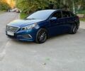 Синий Хендай Соната, объемом двигателя 2.36 л и пробегом 134 тыс. км за 12000 $, фото 1 на Automoto.ua