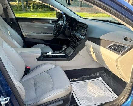 Синий Хендай Соната, объемом двигателя 2.4 л и пробегом 65 тыс. км за 9600 $, фото 8 на Automoto.ua