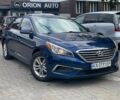 Синий Хендай Соната, объемом двигателя 2.4 л и пробегом 165 тыс. км за 9900 $, фото 1 на Automoto.ua
