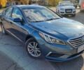 Синий Хендай Соната, объемом двигателя 2.36 л и пробегом 120 тыс. км за 10500 $, фото 1 на Automoto.ua