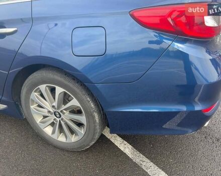 Синій Хендай Соната, об'ємом двигуна 2.36 л та пробігом 162 тис. км за 12500 $, фото 7 на Automoto.ua